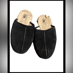 UGG Cream Wool Slippers